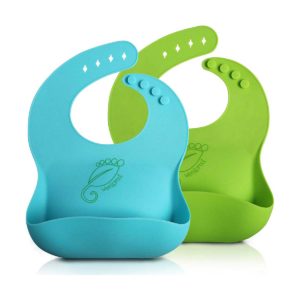 Silicon Baby Bibs (2 pk)