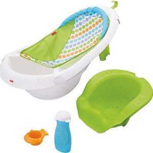 Fisher-Price 4-in-1 Sling 'n Seat Tub, Multicolor
