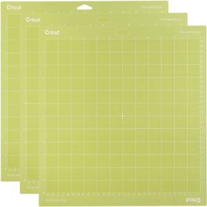 Cricut 3PACK Standardgrip Cutting Mat 12X12 3 Pack AMZ, 12"x12", Green, 3 Count